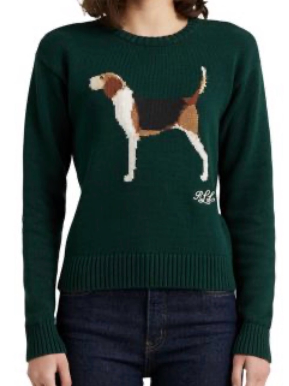 Ralph Lauren sweater dog inbraided - Picture 5 of 5